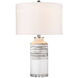 Trend Home 25 inch 150.00 watt Polished Nickel Table Lamp Portable Light