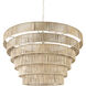Marimba 40 inch Brown Chandelier Ceiling Light