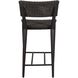 Calbas 38 inch Java Black and Mocha Outdoor Counter Stool