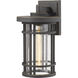 Jordan 1 Light 13.5 inch Oil Rubbed Bronze Outdoor Wall Light