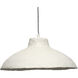 Parchment 1 Light 16 inch Off White Pendant Ceiling Light