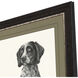 Canine Gaze Canine Watch Black and Beige and Neutral Framed Art