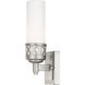 Westfield 1 Light 5 inch Brushed Nickel Bath Vanity Wall Light
