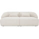 Amelia White Modular Sectional, Double Chaise