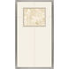 Fragmento Metallic and Beige and Neutral Framed Art, The Studio