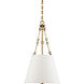 Austin 4 Light 18 inch Warm Brass Pendant Ceiling Light, Essentials