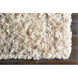 Whisper 96 X 60 inch Cream Rug in 5 x 8, Rectangle