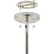 Helena 6 Light 32 inch Polished Nickel Chandelier Ceiling Light