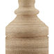 Jaru 33 inch 150 watt Natural Table Lamp Portable Light