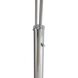 Marilyn 90 inch 60.00 watt Polished Chrome and Black Arc Floor Lamp Portable Light
