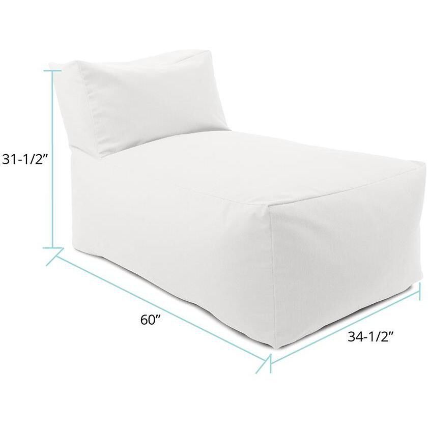 Seascape Natural Outdoor Pouf Lounge