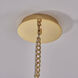 Ramo Island Light Pendant Ceiling Light in 24K Gold