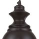 Farmhouse 1 Light 8 inch Oil Rubbed Bronze Mini Pendant Ceiling Light