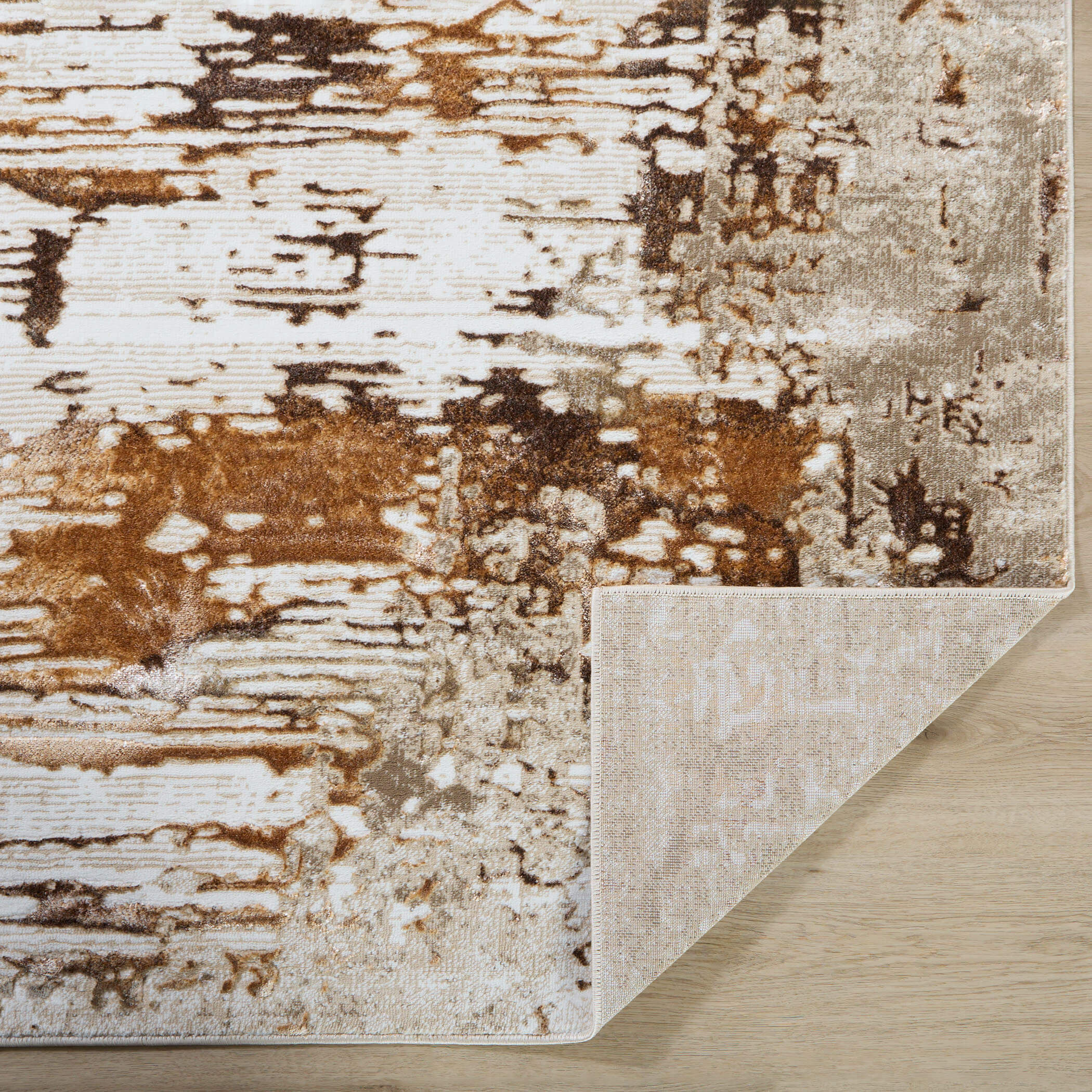 Piave 130 X 94 inch Earth Tones Rug in 8 x 11