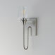 Goblet 1 Light 5 inch Satin Nickel Wall Sconce Wall Light