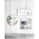 Anita 35.8 X 35.8 inch Black Wall Mirror