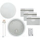 Accessory LED LED Integrated White Fan Light Kits