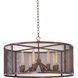 Chelsea 8 Light 32 inch Copper Patina Pendant Ceiling Light