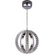 Canada LED 16 inch Chrome Pendant Ceiling Light