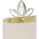 Trillium 1 Light 8 inch Brass ADA Wall Sconce Wall Light