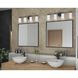 Replay 4 Light 31.13 inch Black Bath Vanity Wall Light