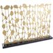 Abstract Sculptural 49.5 inch Fire Screen