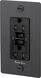 1G Duplex 125 Smoked Bronze Outlet, GFCI