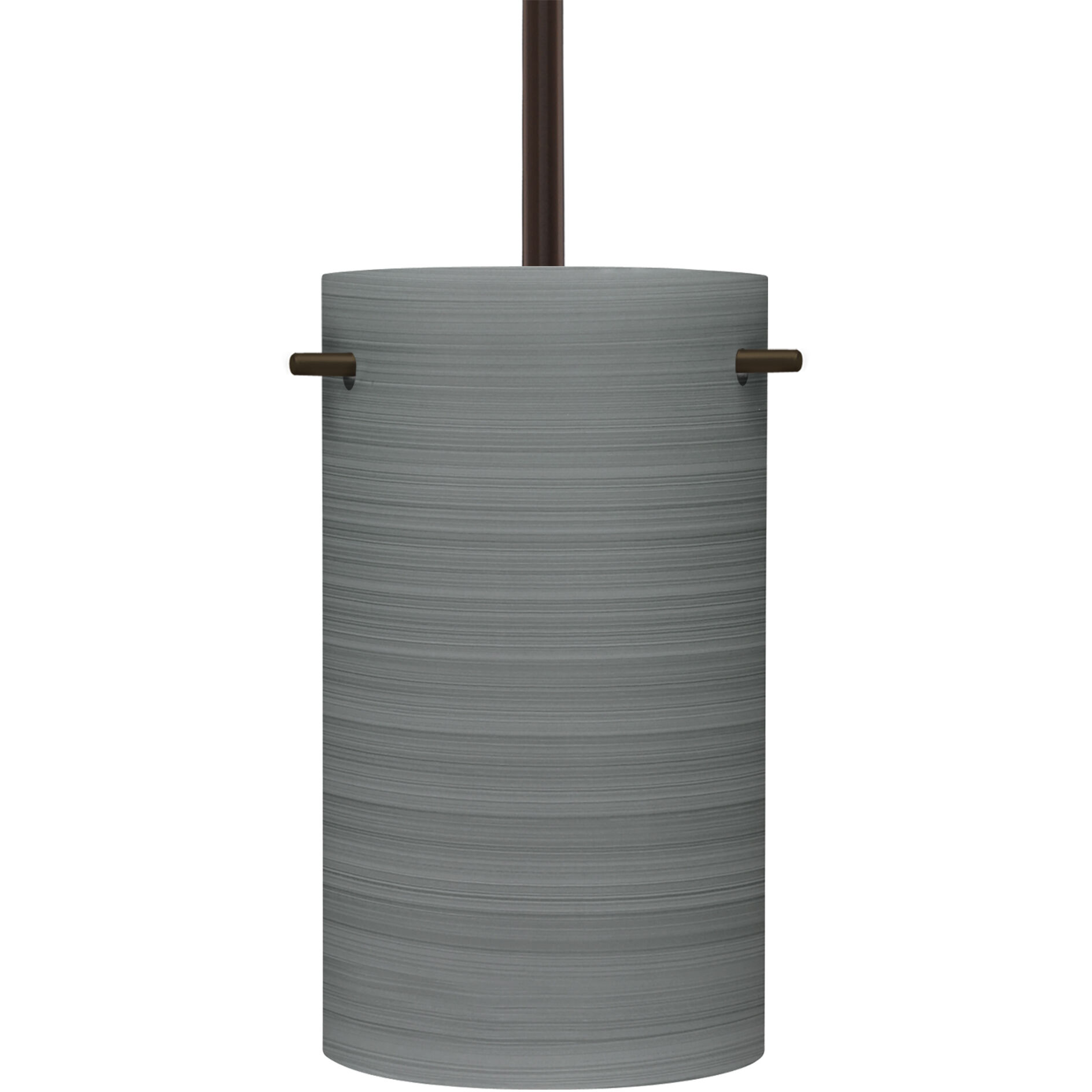 Tamburo 5 LED Bronze Stem Pendant Ceiling Light