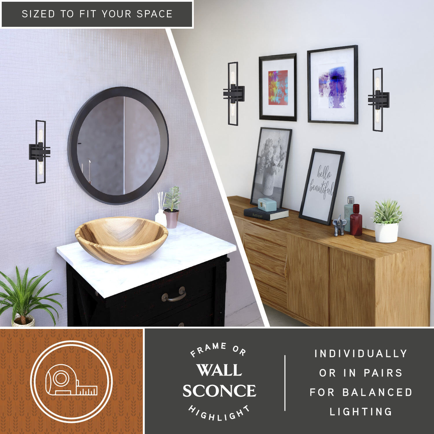 Marquis LED 4.75 inch Matte Black Wall Light