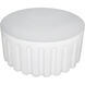 Eris 38 X 38 inch White Outdoor Coffee Table