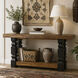 Cameron 63 X 16 inch Brown Mix and Black Wash Console Table