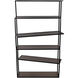 Verso Matte Black Bookcase