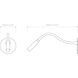 Lucca 15.91 inch Matte Black Interior Reading Light Wall Light