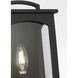 C&M by Chapman & Myers Modesto 1 Light 12.38 inch Textured Black Outdoor Wall Lantern