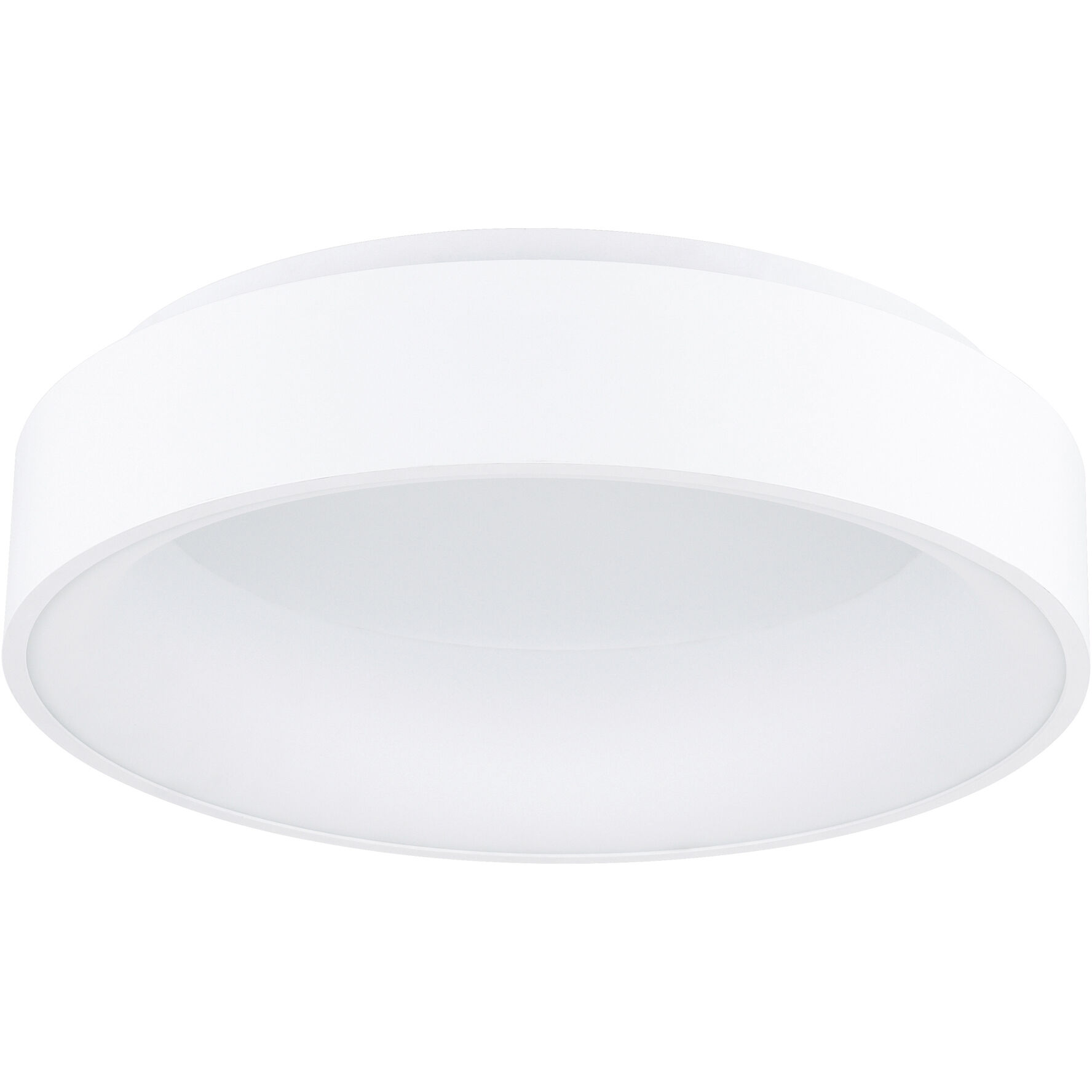 Arenal LED 18 inch White Drum Shade Flush Mount Ceiling Light