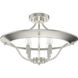 Perch Point 18 inch Semi-Flush Mount Ceiling Light