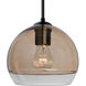 Ally 8 1 Light Black Cord Pendant Ceiling Light