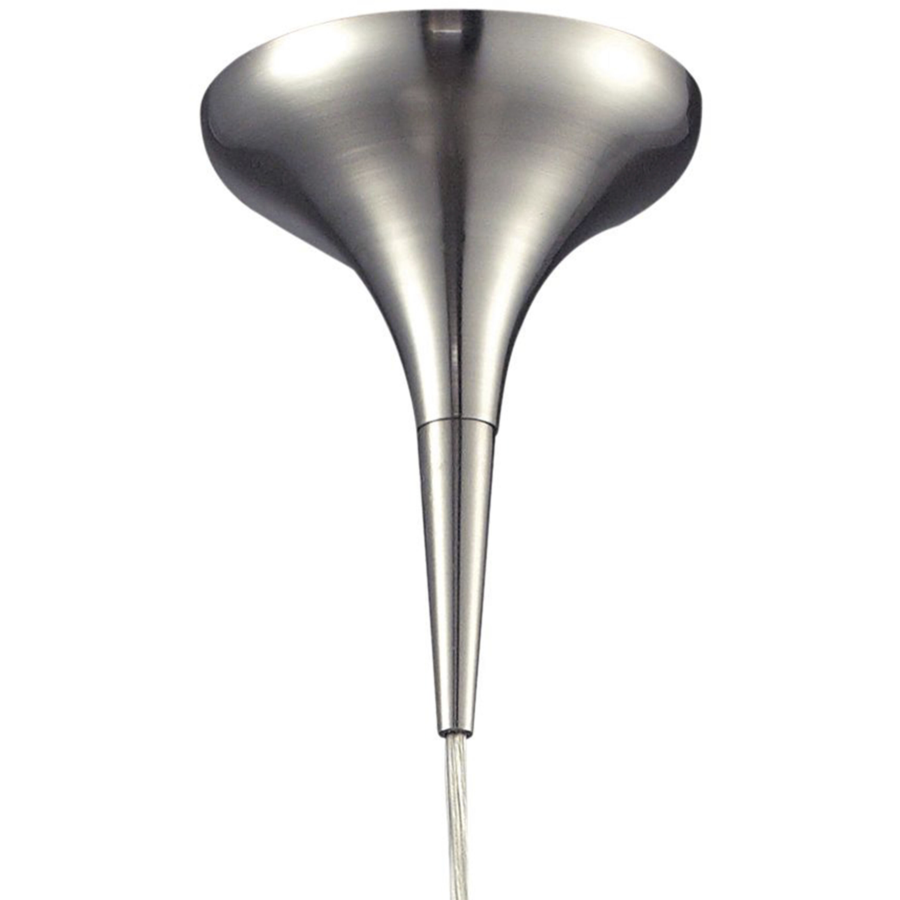 Lindsey 1 Light 17 inch Satin Nickel Pendant Ceiling Light