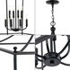 Parkhurst 8 Light 20 inch Matte Black Foyer Light Ceiling Light