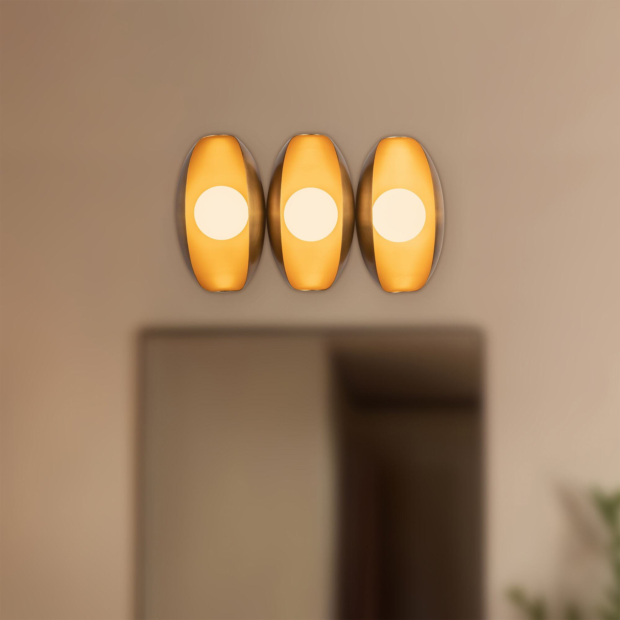 Cortez 15.38 inch Vintage Brass Bath Vanity Light Wall Light