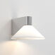 Conic 1 Light 9.33 inch Polished Chrome Bathroom Wall Light