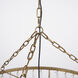 Rhone 26.38 inch Gold Chandelier Ceiling Light