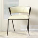 Nevado Off White and Black Chair
