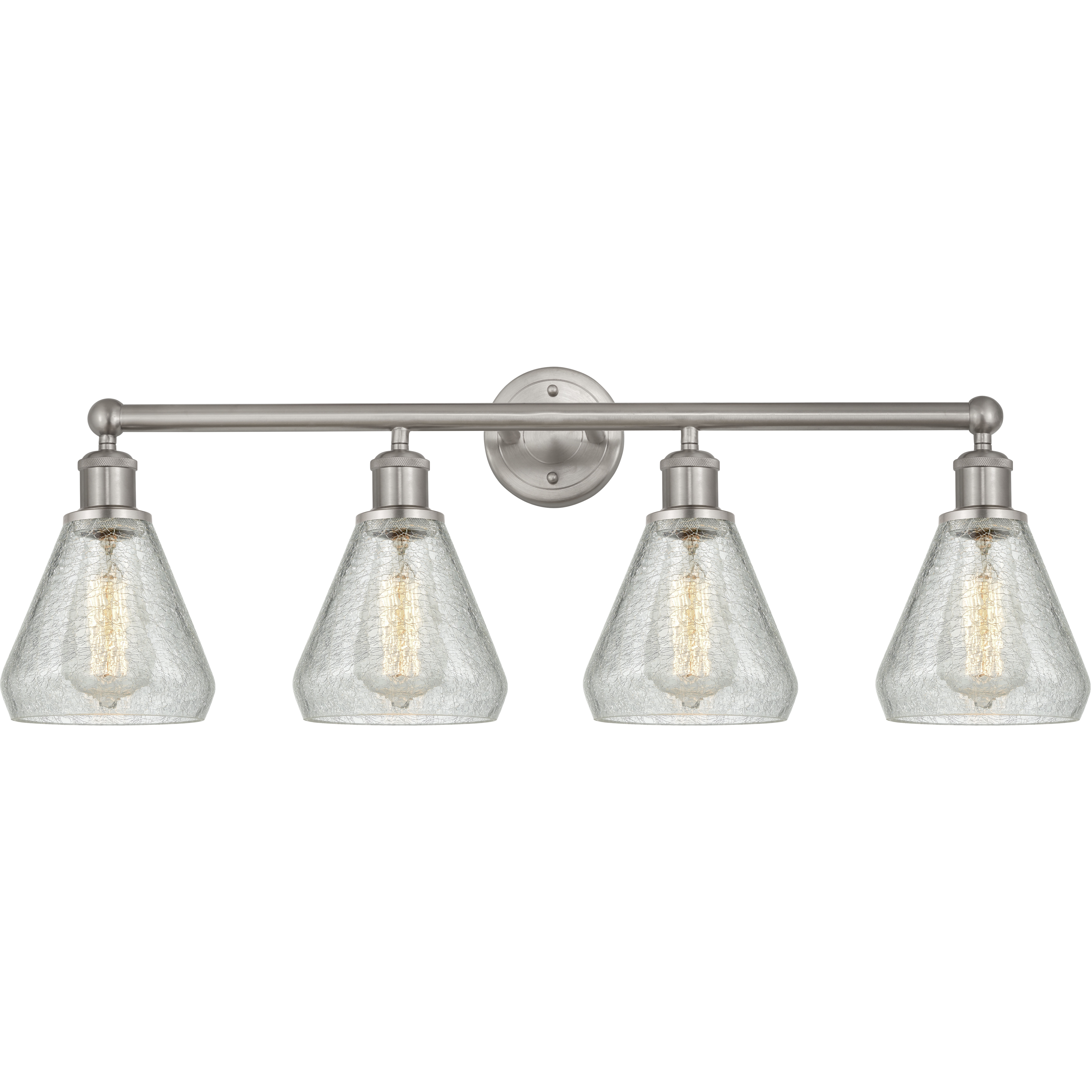 Edison Conesus 4 Light 33.00 inch Bathroom Vanity Light