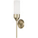 Devon 1 Light 5 inch Matte Brass Sconce Wall Light
