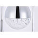 Amherst LED 14.5 inch Chrome Chandelier Ceiling Light