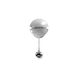 Baya 1 70.86 inch 20 watt Chrome Floor Lamp Portable Light