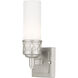 Westfield 1 Light 5 inch Brushed Nickel Bath Vanity Wall Light