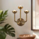 Spade 10.88 inch Vintage Brass Bath Vanity Light Wall Light