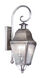 Amwell 2 Light 24.75 inch Vintage Pewter Outdoor Wall Lantern